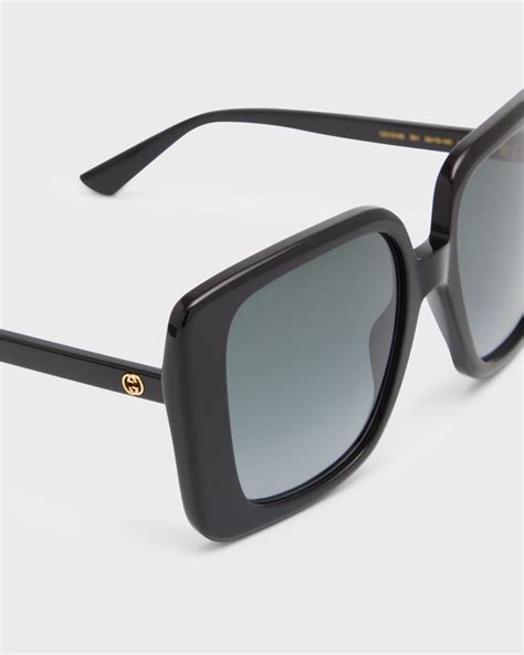 gucci butterfly acetate sunglasses|Gucci Gradient Acetate Butterfly Sunglasses .